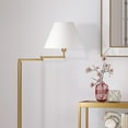 thumbnail image 6 of Evelyn&Zoe Contemporary Metal Swing Arm Floor Lamp with Empire Shade, 6 of 10