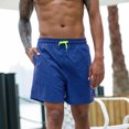 thumbnail image 3 of Pantalón Corto Deportivo Hombre TFixol Azul Real L, 3 of 8