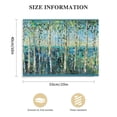 thumbnail image 3 of Acheng Large Wall Art Decor Green View White Birch Forest Canvas Painting Nature Plant Picture Wildlife Trees Landscape Artwork Home Living Room Bedroom Office Wall Decoration Wall Art picture 1, 3 of 6