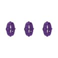 thumbnail image 2 of QualitChoice Jouet Réglable Bulle Pousser Bracelet Silicone Lavable Jouet Violet 3Set, 2 of 6