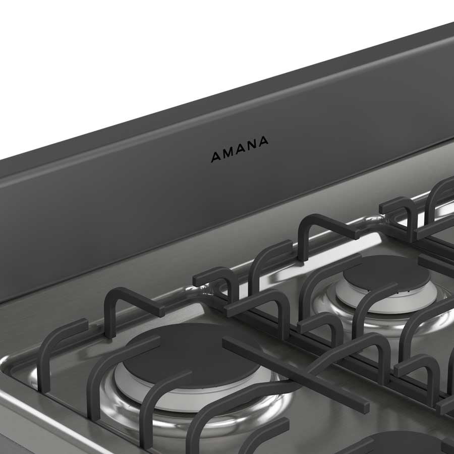 Amana 30" Freestanding Gas Range with 6 Burners