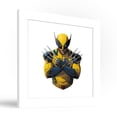 thumbnail image 3 of Gallery Pops Marvel Deadpool & Wolverine - Wolverine Character Close-up Wall Art, White Framed Version, 12" x 12", 3 of 5