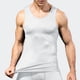 thumbnail image 5 of pstuiky Camisetas sin mangas para hombre, Camiseta deportiva ajustada sin mangas de color liso para hombre. Chaleco de hombre m, 5 of 5