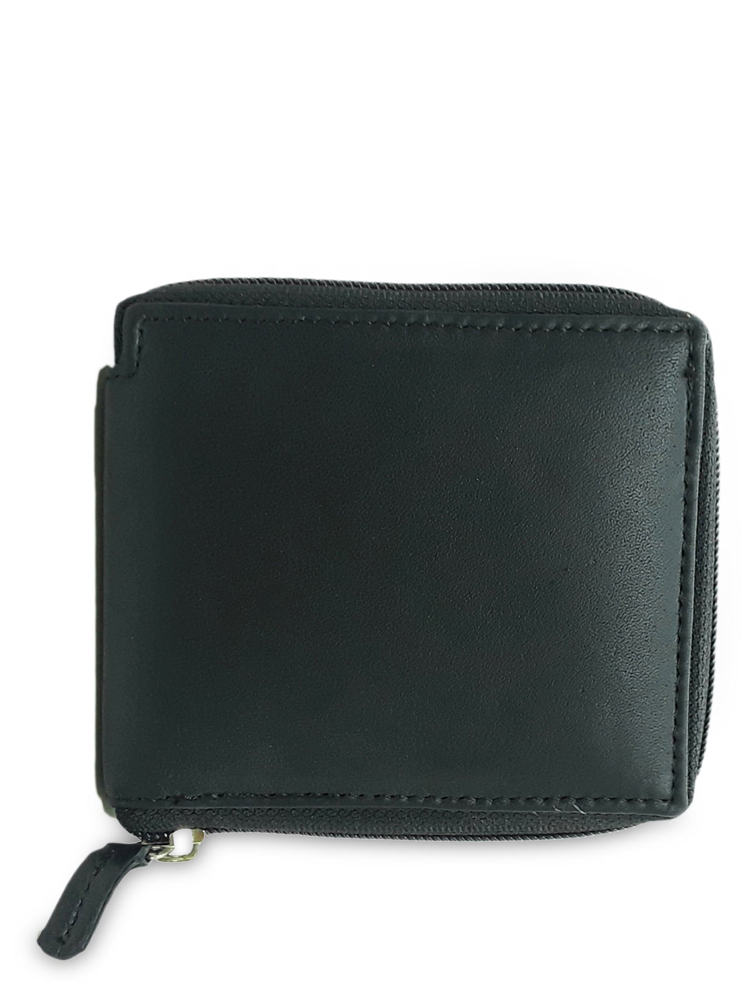 Leather Zip-around wallet - Walmart.com