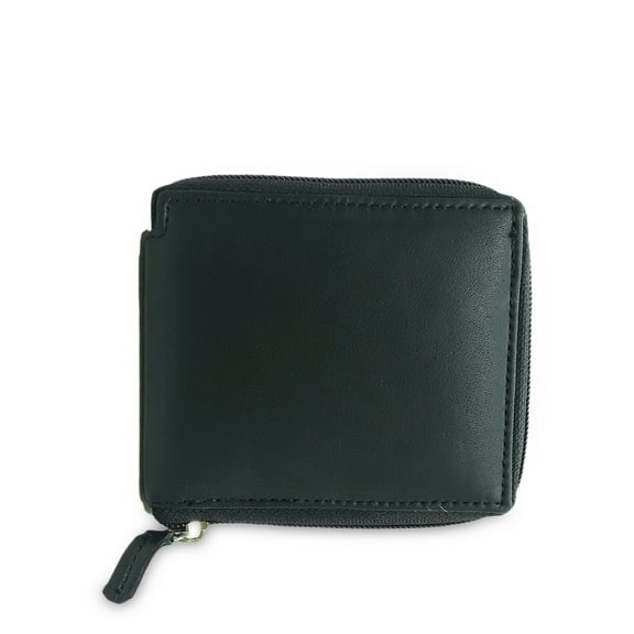 Leather Zip-around wallet