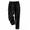 Black #1, variant on Womens Linen Pants Tapered Drawstring Elastic High Waist Pants Ankle Length Trousers with Pockets Black XL