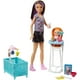 thumbnail image 1 of Juego de ninera Barbie con muneca patron amigo, muneca bebe Barbie Barbie, 1 of 2