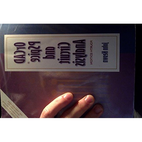 Pre-Owned OrCAD PSpice and Circuit Analysis (4th Edition), 9780130157959, 0130157953, Paperback, Subsequent edition