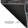 thumbnail image 5 of Addison Rugs Mayfield Premium Machine Washable Transitional Stripes Taupe Rectangle Rug, 8' x 10', 5 of 7
