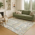 thumbnail image 6 of Addison Rugs Chantille Indoor/Outdoor Contemporary Abstract Ivory Machine Washable Rectangle Rug, 3' x 5', 6 of 8