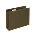 thumbnail image 3 of Pendaflex Reinforced 3" Extra Capacity Hanging Folders Letter Standard Green 25/Box 4152X3, 3 of 5