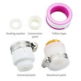 thumbnail image 2 of Andoer 5PCS Adapter Kit Aerator Adapter Set Rubber Adapter Fits Most Size Water Tap, 2 of 7