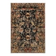 thumbnail image 2 of Unique Loom Saturn Collection Area Rug - Ion (2' x 3' 1" Rectangle Black/Cream), 2 of 6