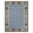 thumbnail image 2 of Rugsotic Carpets Hand Knotted Sumak Wool Area Rugs - 4'X6', Rectangle, Blue Beige, Classic Oriental Traditional Design, High Pile Thick Handmade Anti Skid Area Rugs For Living Room, Bed Room (Sw0009), 2 of 10