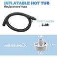 thumbnail image 4 of P6931 Hot Bañera Aire Inflación La Manguera Reemplazo Masaje Tubería, 4 of 5