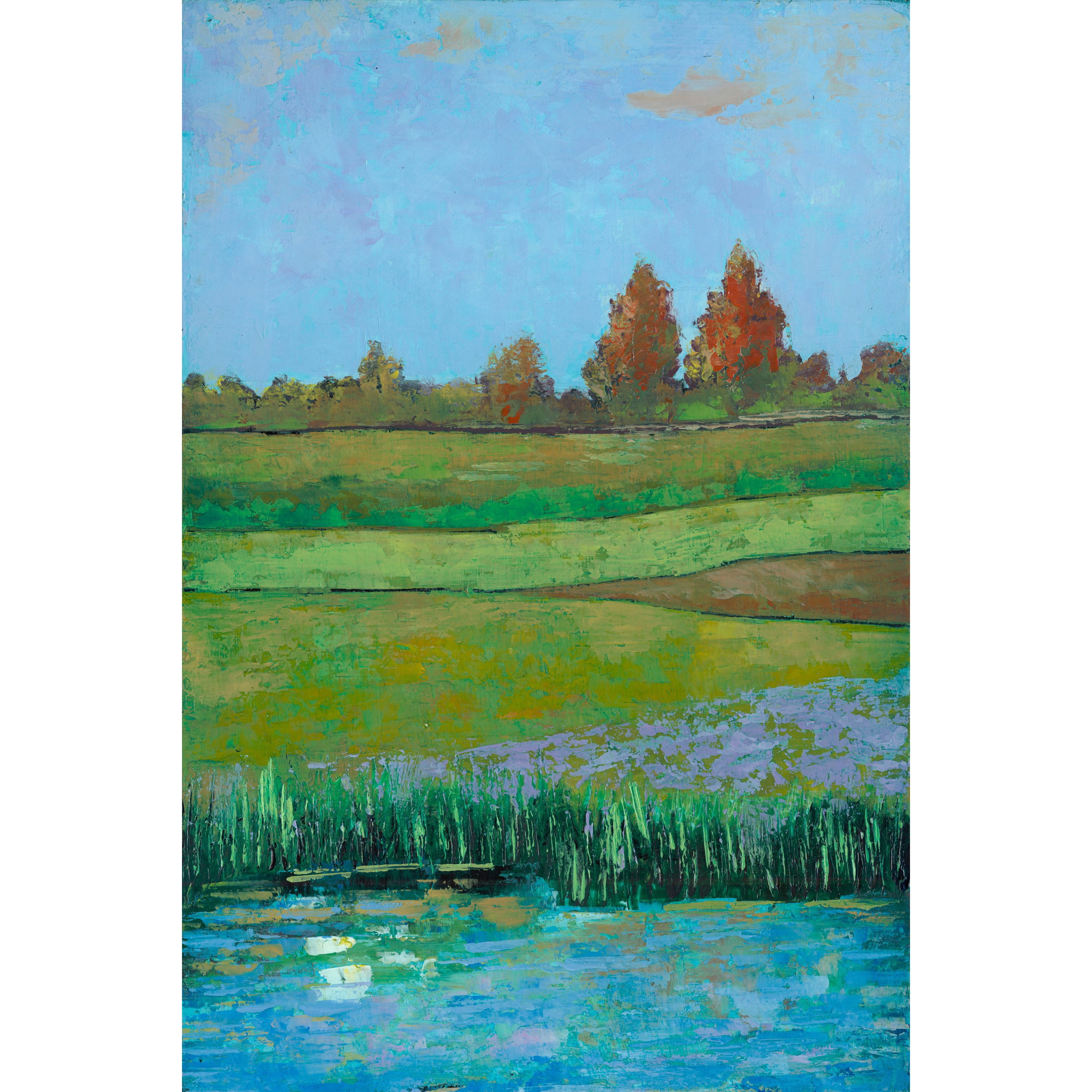 Marmont Hill "Impressionist Meadow II" Painting Print on Wrapped Canvas