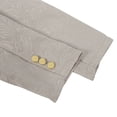 thumbnail image 6 of TFEOQRY Men's Gothic Steampunk Tailcoat Long Trench Frock Coat Beige, 6 of 8