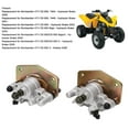 thumbnail image 3 of Front Brake Wheel Cylinder, Impact Proof Front Brake Caliper High Strength Simple Installation Sturdy 1 Pair  For ATV, 3 of 8