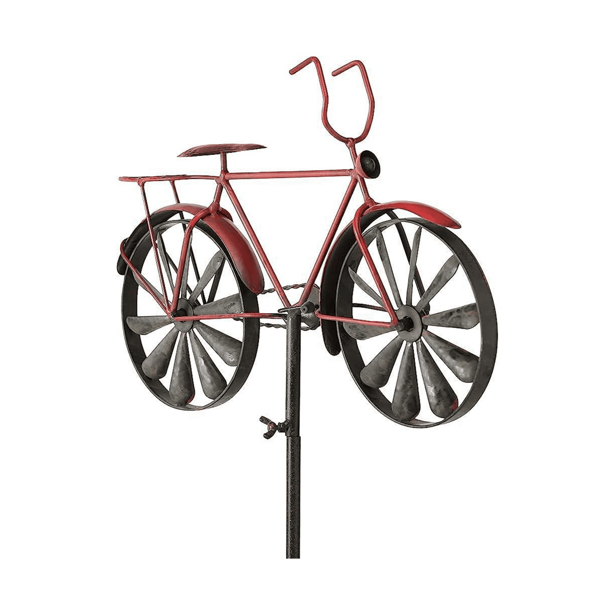 Iron Bicycle Wind Spinner