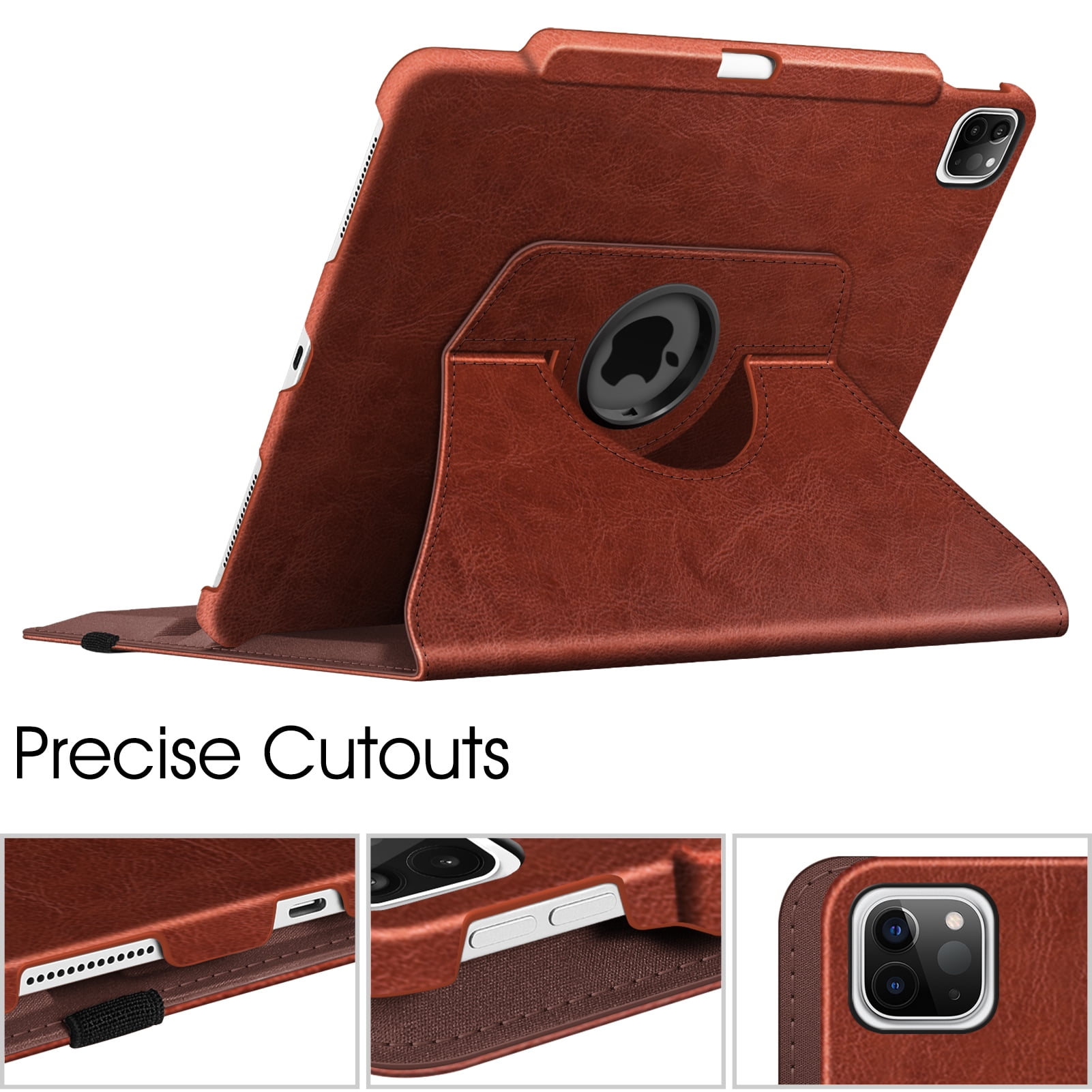 Fintie Swivel Case for iPad Pro 12.9 (2021/2020/2018) - 360 Degree Rotating Protective Cover w/Pencil Holder for iPad Pro 12.9-inch 5/4th/3rd Generation