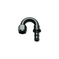 thumbnail image 2 of Vibrant Performance 22808 VIB22808 PUSH-ON 180 DEGREE HOSE END ELBOW FITTING; HOSE SIZE: -8AN, 2 of 2