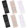 thumbnail image 1 of 6pcs Women's Bra Extenders 2 Hooks / 3 Hooks Bra Extender, 1 of 5