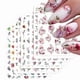 thumbnail image 1 of 9 Sheets Floral Nail Stickers Decals 3D Self-Adhesive Nail Decals Spring Floral Nail Art Supplies Charming Daisy Lea, 1 of 4