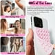 thumbnail image 3 of Soporte para funda de teléfono LvShuLiangPin de silicona rosa de doble cara, 3 of 6