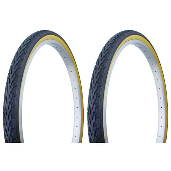 two Tire Duro 26 x 1.75 Black/Gum Side Wall DB-7044.