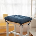thumbnail image 6 of AuroraX Outdoor Seat Cushions with Ties,Blue Non Slip Rectangle Deep Seat Outdoor Chair Cushions Sofa Cushions, 6 of 7