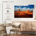thumbnail image 5 of Elephant Stock Monument Valley I Wall Art - Horizontal Canvas Wall Art - Living Room Wall Decor - Nature Canvas - Orange And Blue Decor By Philippe Hugonnard - 36" x 24", 5 of 8