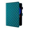 thumbnail image 2 of For Xiaomi Pad 6S Pro 12.4 inch Release 2024 Case, Rhombus Pattern Multiple Viewing Angles Stand Slim Folio Cover (Green), 2 of 6