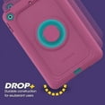 thumbnail image 4 of OtterBox Made for Kids Case for iPad 7th, 8th & 9th Gen 10.2" Display - 2019, 2020 & 2021 Version with Kickstand & Car Headrest Mount Holder - Empowered Pink, 4 of 10