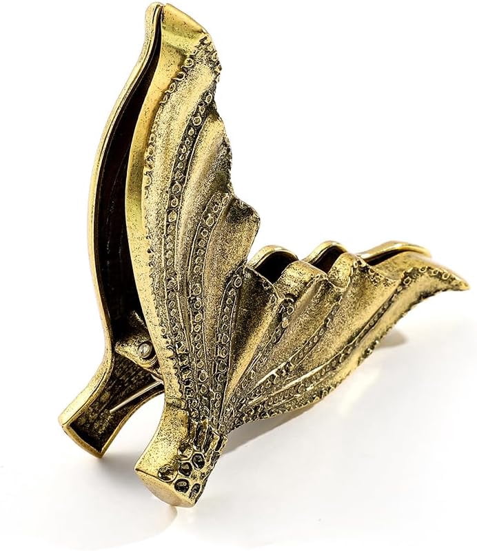 Vintage Fish Tail Book Clip - Paper Storage Clip Journal Clips to Hold Journal Open While Writing Scrapbook Kit Document Clip