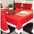 thumbnail image 3 of Funda para silla de comedor con sombrero rojo, funda trasera para silla navideña, funda para silla de cocina, adecuada para decoración navideña, 3 of 4