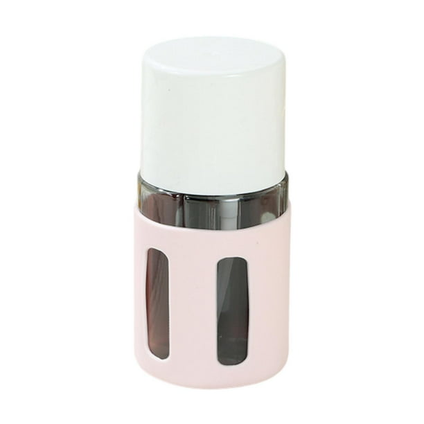 Juego de botellas de viaje, botella recargable, Mini dispensador de champú portátil multifuncional, contenedores de líquidos para loción cosmética , Redondo