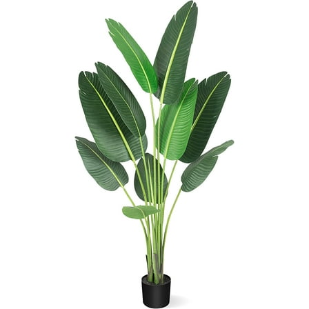 60" Artificial Plant - Lifelike Faux Tree for Home and Office Decor