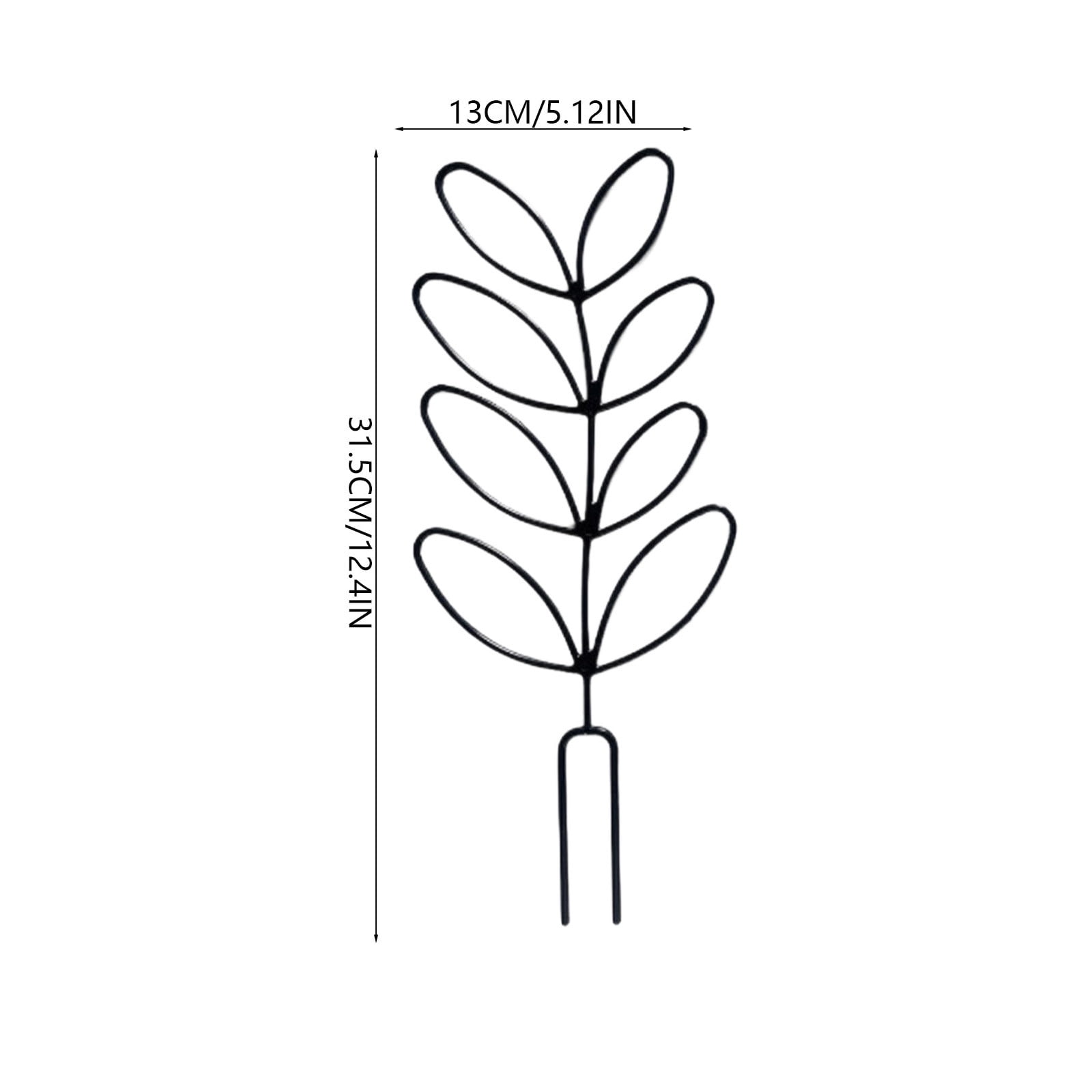 30pcs Indoor Plant Trellis for Climbing Plants, Small Garden Trellis for Potted Plant Support Outdoor, Small Houseplant Metal Wire Trellis for Vine Ivy