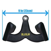 LAT Pull Down Bar for Cable Machine, LAT Pulldown Attachments T Bar V Bar Cable Attachment, Back Tricep Bar Strength Training Handle