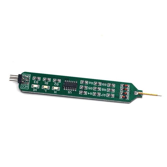 Probador lógico de 5V y 3,3 V, pluma, depurador de circuito Digital, probador lógico, probador de nivel de pluma Sywqhk Para estrenar