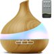 thumbnail image 1 of Difusor de aceites esenciales HJTHJT 500 ml con control remoto y LED, 1 of 7