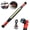 Black & Red, variant on LITOM 3000LM Ultra-Bright LED Hood Work Light - 81-LED COB, 2000mAh Rechargeable USB-C, 360° Rotate Magnetic Strip with Hook/180° Legs, Red for Auto/Garage/Mechanical Repair