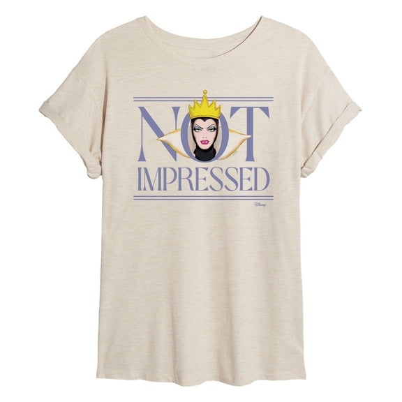 Disney Villains - Not Impressed - Juniors Ideal Flowy Muscle T-Shirt