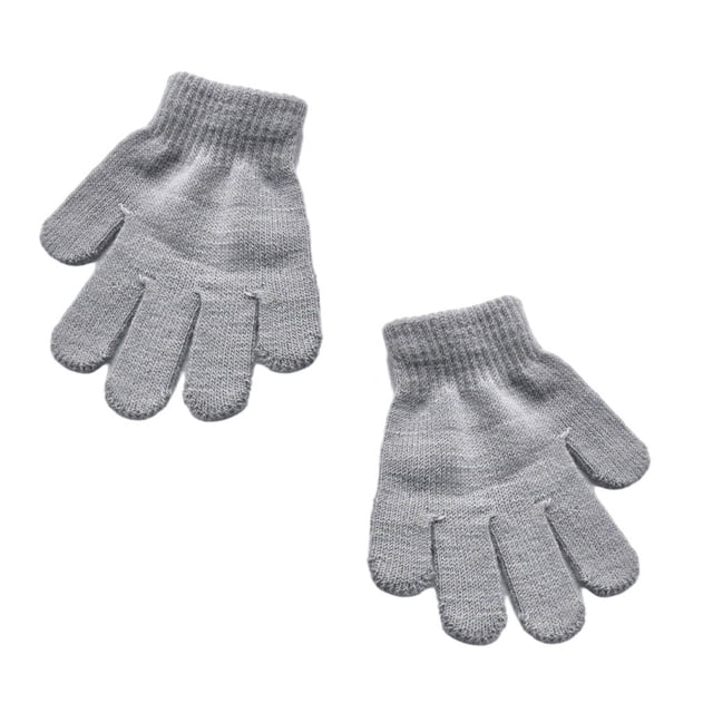 Guantes para niños Sonducket Calentadores de manos Negro, Blanco, Rojo, Azul cielo, Gris claro, Rosa roja