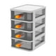 thumbnail image 2 of Rack de Almacenamiento de Múltiples Capas Material de Polipropileno Gabinete de Cajones Tipo de Gaveta Suministros de Oficina Suministros de Estudio, 2 of 6