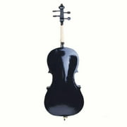 GoDecor 4/4 Size Cello for Beginner, Black