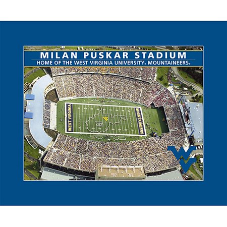NCAA Stadium Puzzle, West Virginia Mountaineers