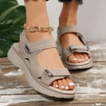 thumbnail image 5 of FhgihG Orthofeet Slippers For Women Sandals With Arch Support Comfortable Sandals Women Flip Flops Dressy Summer Wedge Shoes, 5 of 6