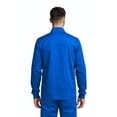 thumbnail image 3 of M&M SCRUBS Men’s Scrub Jacket Zip Front – Stretch Medical Warm-Up Jacket with 5 Pockets, ID Loop (True Royal Blue, X-Small), 3 of 8