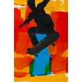 thumbnail image 4 of Stephen Chambers 11x14 Black Ornate Wood Framed With Double Matting Wall Art Titled - Skateboarder, 4 of 6